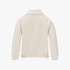 FAIRLIAR GOLF Crop Zip-Up Pullover T-Shirt (Cream)