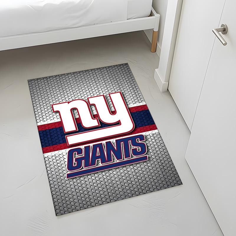 New York Giants (5) Tappeto Adatto Per Soggiorni Camere Da Letto Stanze Dei Computer Zone Pranzo E Posizionamento Sotto Tavoli E Sedie Anche Una Scelta Ideale Per