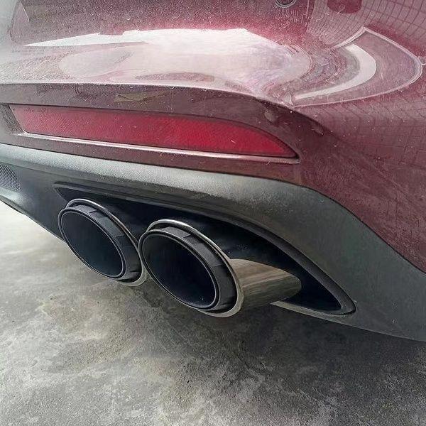 Porsche Panamera Quad Exhaust Tips for 2017-2023 Models