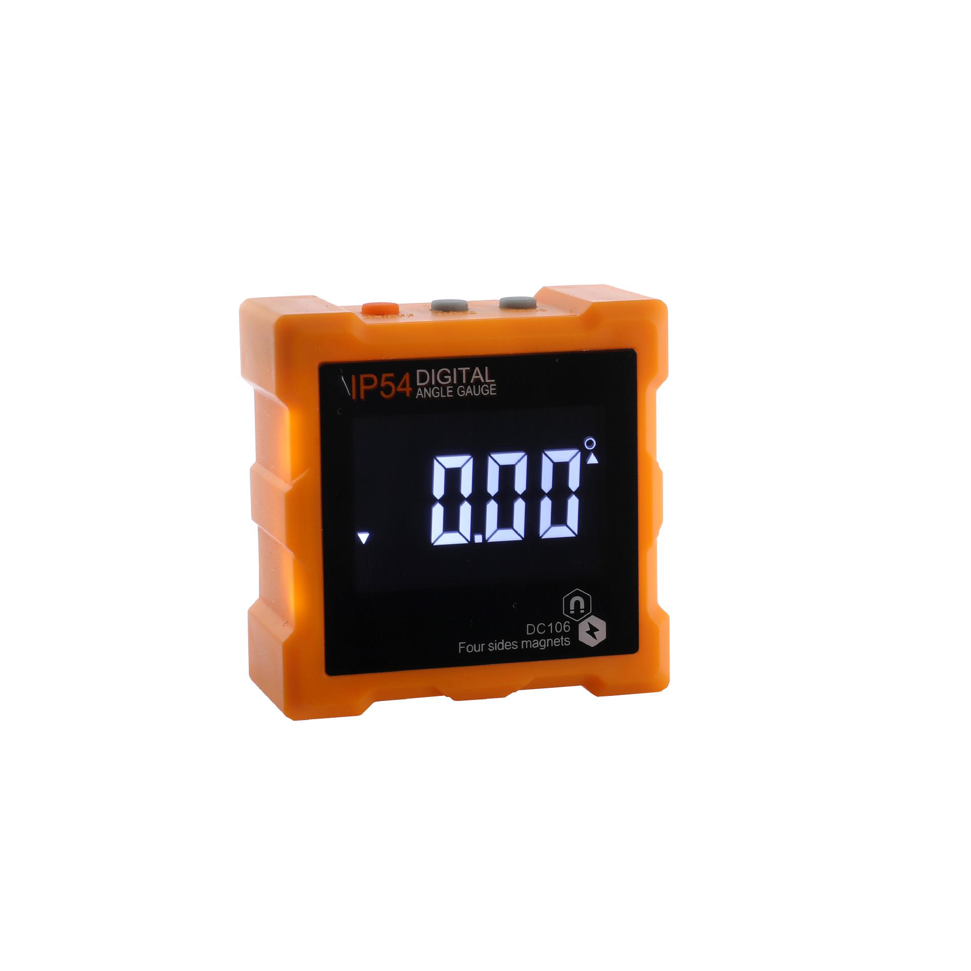 High-Precision Digital Magnetic Inclinometer with 4x90° Measurement Angle