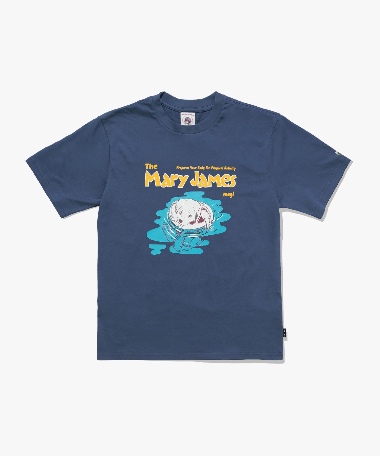 Mary James Paradiso Half Sleeve - Le Grand Blue L