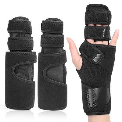 Finger Wrist Fixing Band Wraps Around Finger Bone Valgus Fixing Splint Wrist Aluminum Plate Support Protective Gear