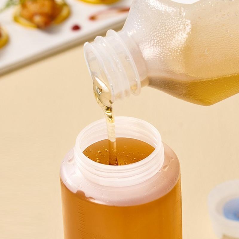 Inverted Plastic Squeeze Bottles, Refillable Tip Large Valve Dispenser Condiment Squeeze Bottle