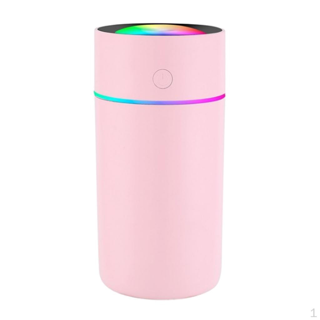 Humidifier Portable Mini USB Air for Bedroom Home with Colorful Night Light (320ML)