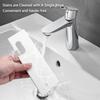 2 Pcs 7.68" Silicone Squeegee White Soft Water Scraper Cleaner Hanging Hole Car Window Blade Flexible Waterblade Cleaner Tool for Shower Doors Mirror