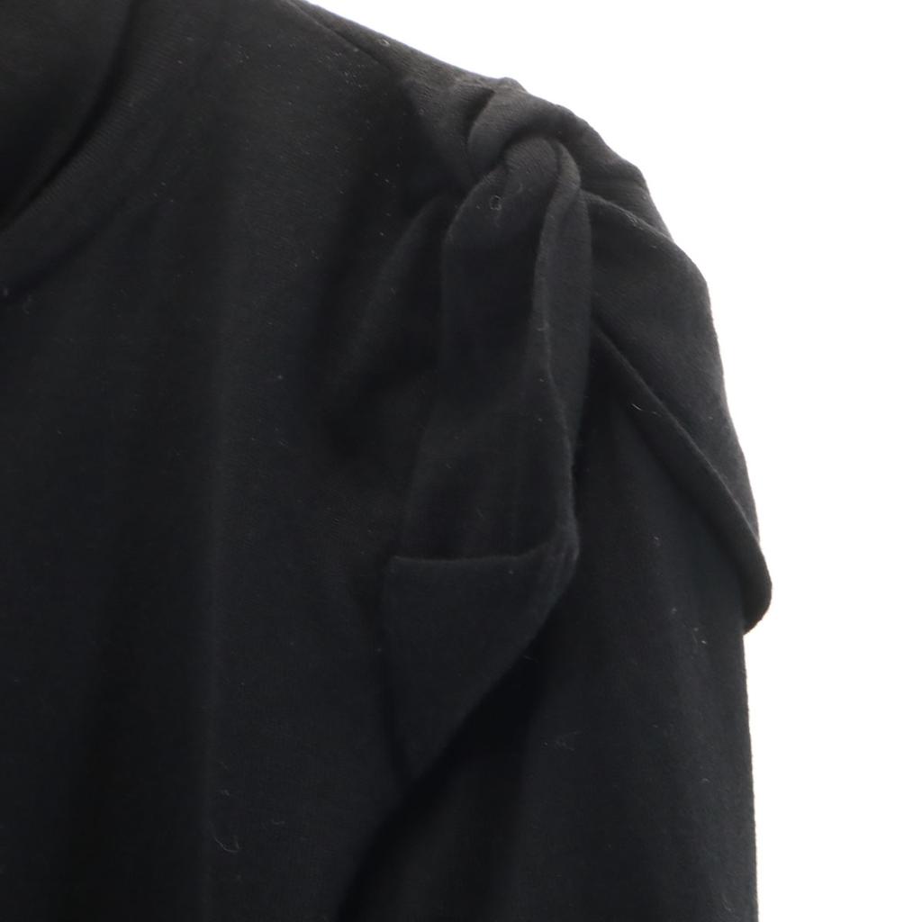 FOXEY Long sleeve turtleneck sweater 42 black knit Women Used