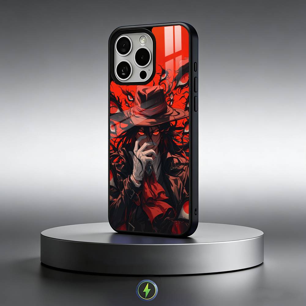 Anime H-hellsing  Phone Case For iPhone17,16,15,14,13,12,11 Plus,Pro Max Magnetic For Magsafe Wireless Charging