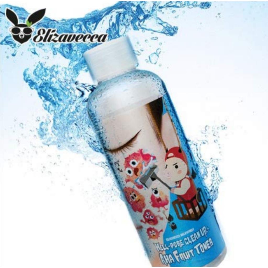 Elizavecca Hell Pore Clean Up Aha Fruit Toner 200ml