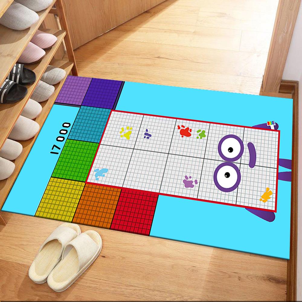 Numberblocks Floor Rug Office Rug Perfect For Decorate Room Balcony Foyer Bedrooms Antislip Rug Office Home Decor Perfect Birthdaychristmas Gift Idea