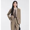 Women Suit Set Classic  Two Piece Blazer and Pants Formal Office Wear Spring Autumn Simple Elegant Outfit