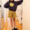 Drew House Sweatshirts Unisex Dark Marine Blue Hooded Thickened Regular DR-FW22-537