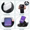 4 in 1 kabelloser Ladeständer für Apple Watch iPhone 14 13 12 11 Pro Max Airpods Pro Qi Schnellladegeräte Dockstation für Samsung S23 S22 Ultra
