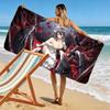 Albedo Print Beach Towel, Large Soft Quick Dry Towel for Beach Camping Swimming