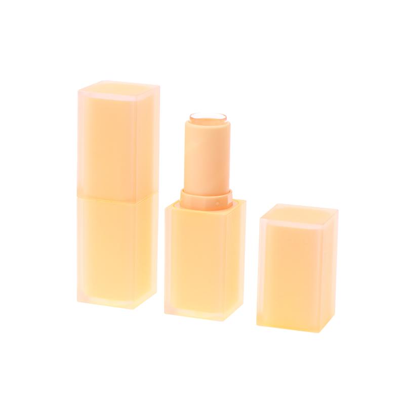 Tube de rouge à lèvres à boucle carrée 3,6G Tubes vides de baume à lèvres Brillant à lèvres Emballage de maquillage de voyage Échantillon Contenant de rouge à lèvres fait maison