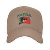 Portugal Football  Soccer  Baseball Cap  Tennis Skate Wholesale Trucker Hat FeUnisex Unisex Fashion Custom DIY Baseball Caps