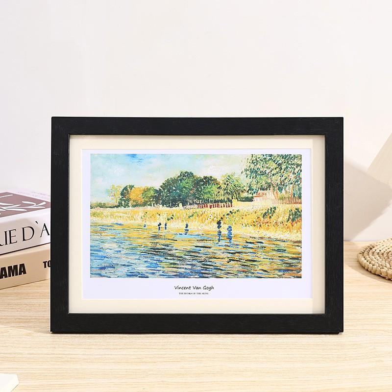 Wooden Picture Frame Wall Hanging Or Desktop Display A4 A3 A2 Large Size MDF Photo Certificate Diploma Artwork