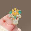 Elegant Pearl Brooch - High-End Minimalist Clothing Accessory