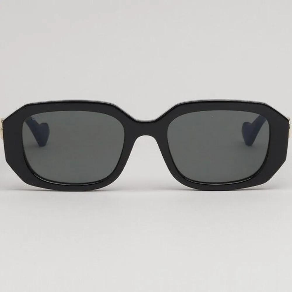 [Gucci] Sunglasses GG1535S 001 Geek Chic Fashion Men Women Horn-rimmed Glasses
