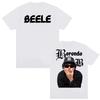 Rapper Beele Borondo Album Logo Graphic Tshirts Men Women Harajuku Vintage Hip Hop Punk T Shirt High Quality Short Sleeve Top
