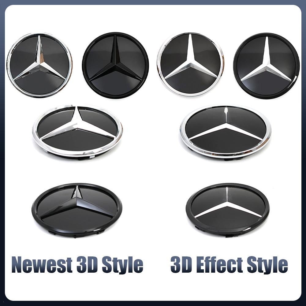 Für Mercedes Benz Frontgrill Neueste 3D-Style Embleme W176 W246 W205 W212 W207 W217 W251 R231 W166 X166 X156
