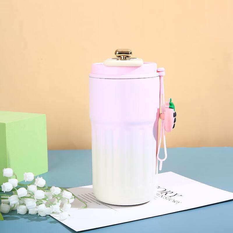 MRSIKEY 420ML Smart Digital Display Insulated Coffee Mug
