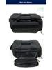 Sac de rangement d'outils tactique noir amélioré avec couvercle de support, fond épais, antidérapant, résistant à l'usure.