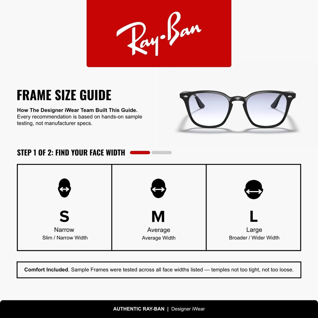 0RB4258F CLEAR GRADIENT LIGHT BLUE 52 [Ray-Ban] Sunglasses, Unisex, Adult, 601/19