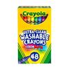 48 526948 Water-Removable Crayons, Colors, (Authentic Product)
