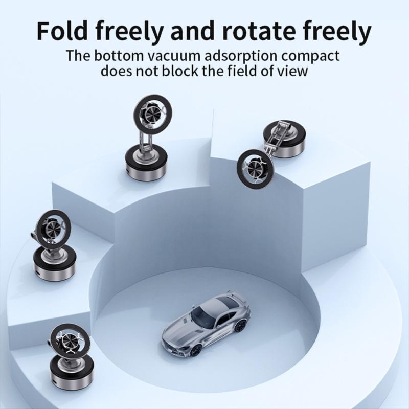 Car Mount Bracket Rack 360 Degree Rotation Nonslip Adjustable Windshield Dashboard Stand for Phone Navigation Travel Use