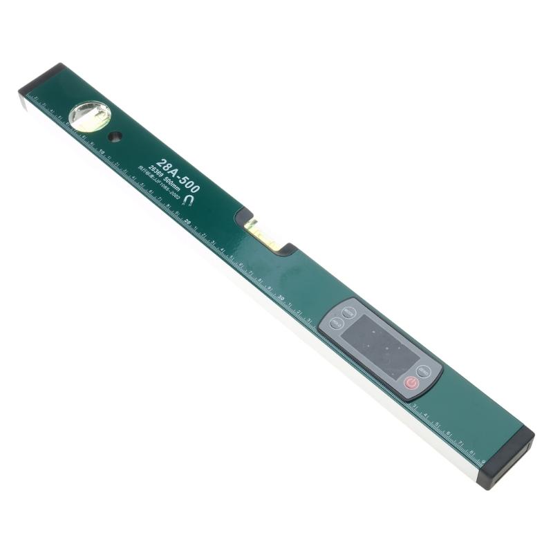 Magnetic Base Bubble Level Angles Finder Digital Level Ruler Protractor with Data Hold Function Electronic Inclinometer