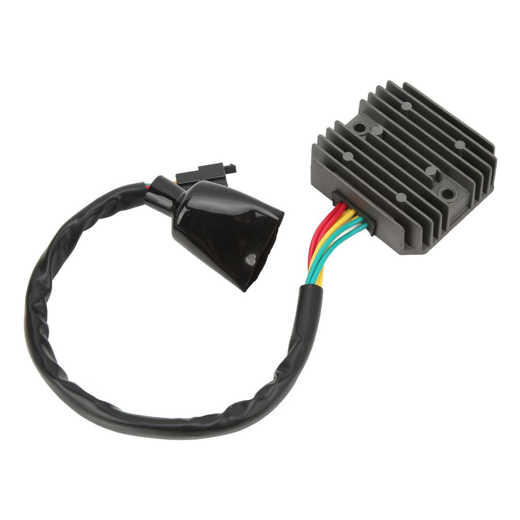 Motorcycle Voltage Regulartor 12V Power Regulator Rectifier 31600‑MS9‑000 Replacement for NTV600 NTV650 Revere