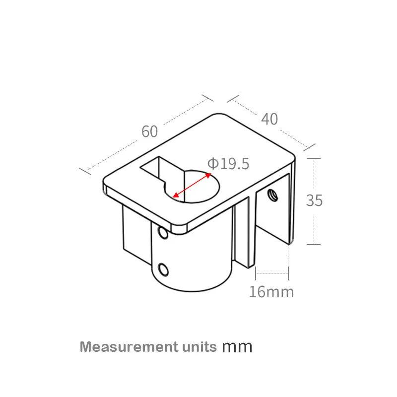 Acrylic Water Pipe Clamps Aquarium Fish Tank Glass Pipe Inlet Outlet Holder Fixed Clamps Plant Accessories Clip Lily Parts
