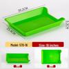 Kunststoff BBQ & Hotpot Abtropf-Servierplatten