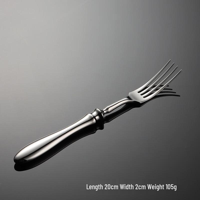 Qianxing European Style Gourd Handle Stainless Steel Dinner Forks (5-Pack)
