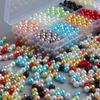 630Pcs 6mm Round Acrylic Beads, 10 Colors Set for Jewelry Making, Valentine's DIY, Bracelet Necklace Craft Supplies