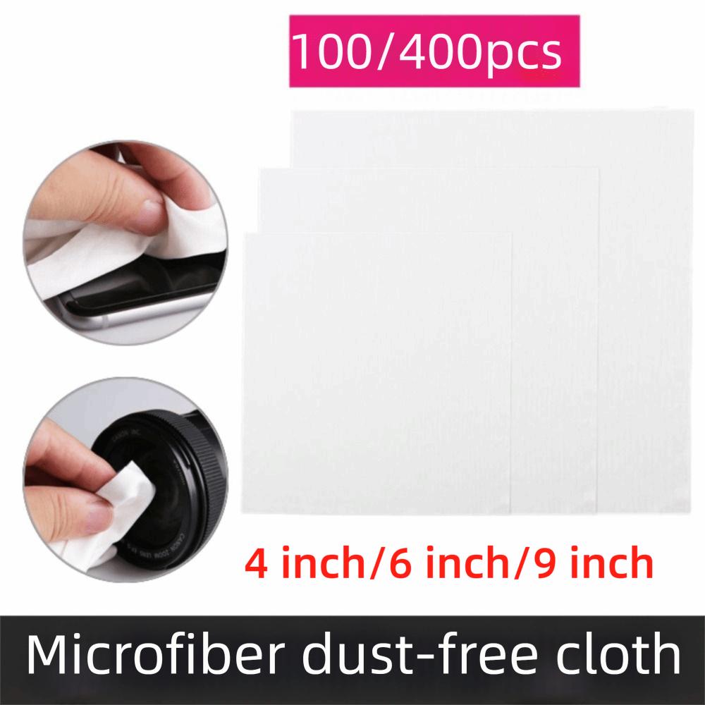 Superfine Fiber Cleanroom Wipers 4/6/9 Inch Dust-free Cleaning Paper Non Dust Cloth  Industrial