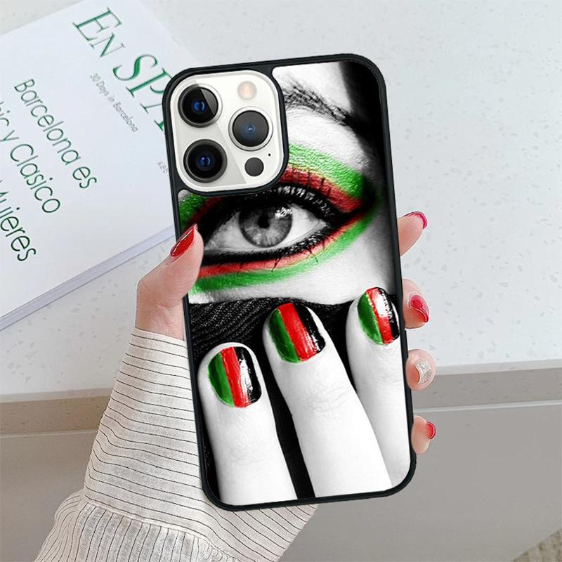 Afghan Afghanistan Flag Banner Phone Case Fundas Shell Cover For iPhone 17 Air 15 16 16e 14 Plus 11 12 13 Pro Max