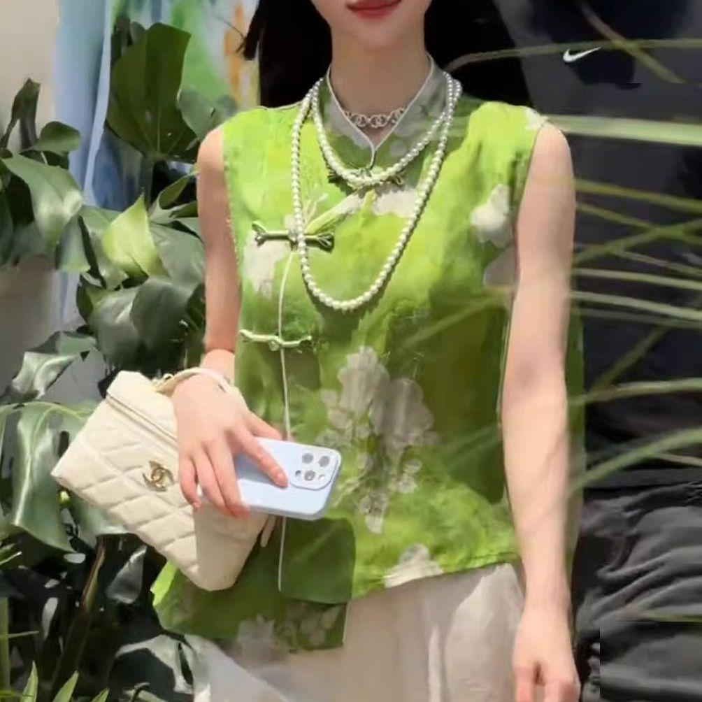 

Temperament shirt 2025 summer summer style temperament noble sense versatile T-shirt top M [Recommended within 50kg]