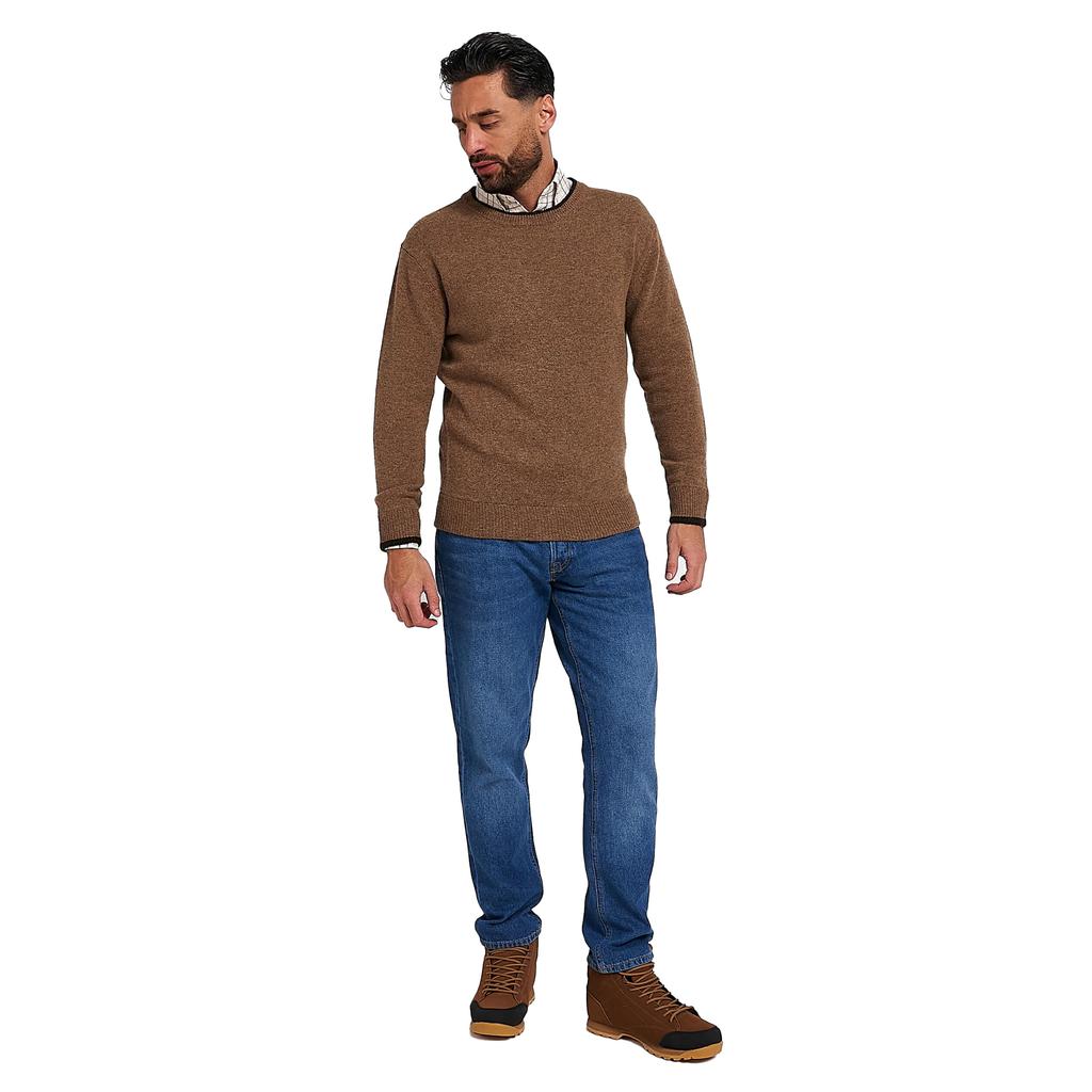 Jack Pyke Mens Knitted Lambswool Crew Neck Jumper
