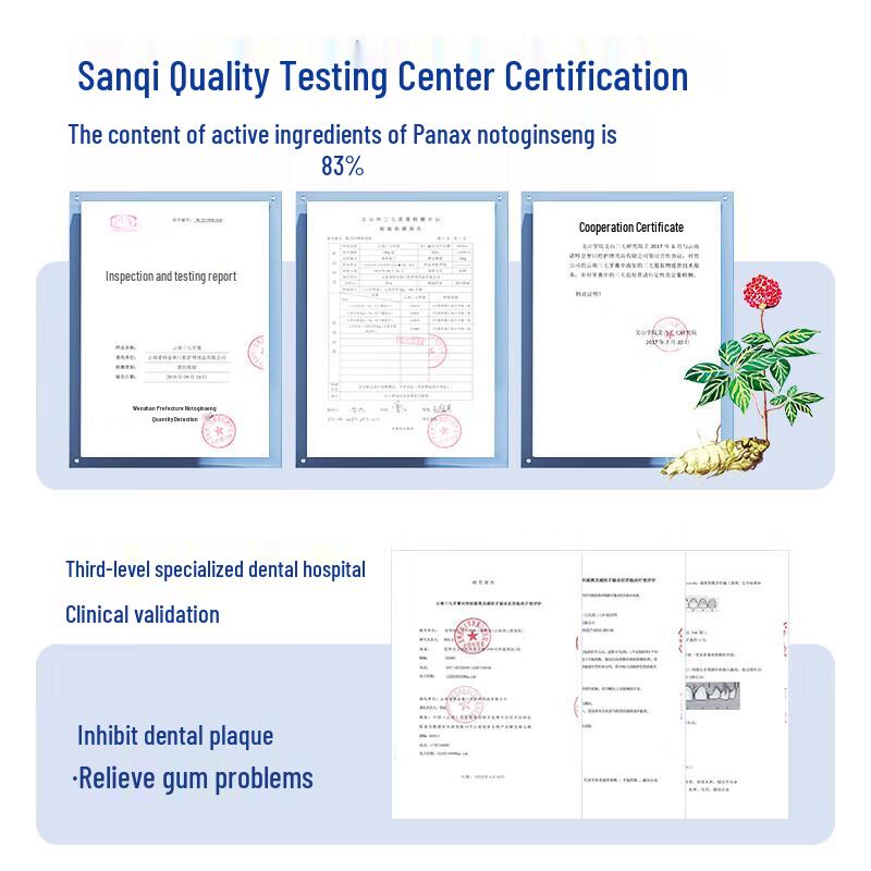 Sanqi Whitening Gum Protection Toothpaste