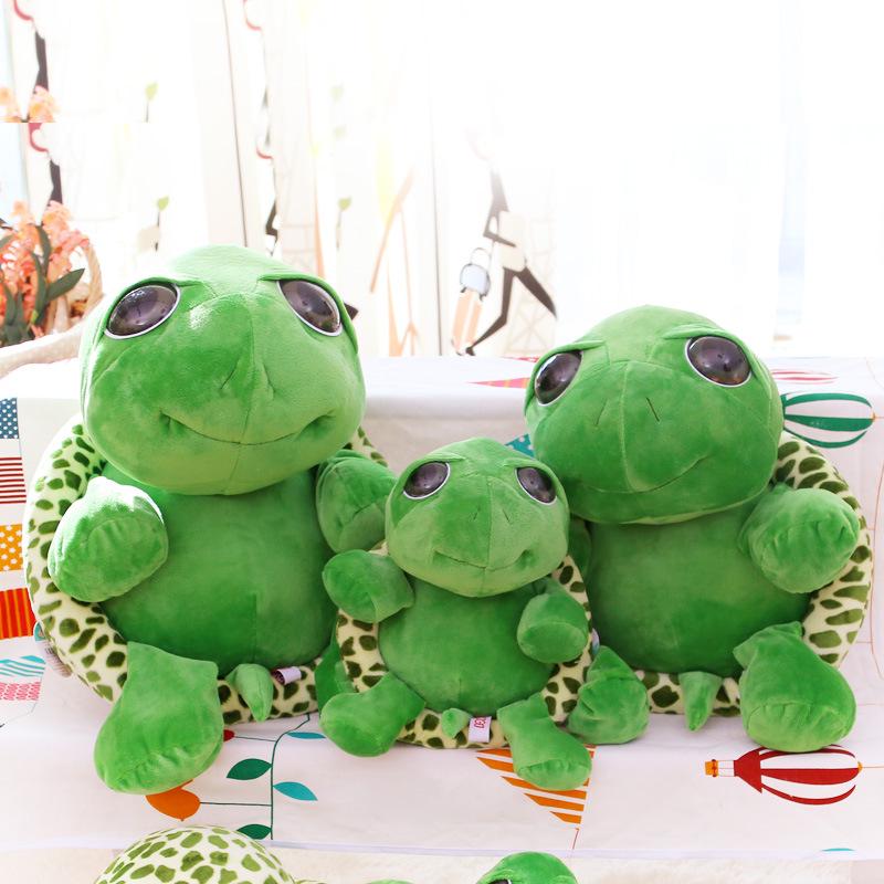 Cute turtle doll plush toy creative cute big-eyed turtle children's gift for girls