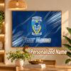 Custom Name Warrington Wolves 5D Diamond Painting Personalized Full Drill Diamond Art Kit Gift