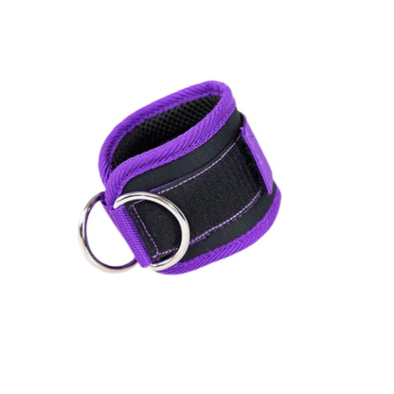 1 pereche de curele de fitness pentru glezne, exerciții pentru picioare, cu inel în D reglabil, manșete pentru gleznă, antrenamente pentru gimnastică, fesieri, forță, sport, pentru picioare