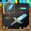 Kids World Bow Arrow Diamond Sword Pickaxe Axe Building Blocks Toy Game Weapon Props for Boys
