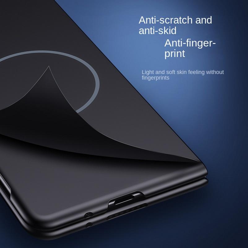 Slim Bezel-less Skin Feel Thin Magnetic Ring Case For Samsung Z Fold 7 Galaxy Z Fold Special fold 6 5 4 Camera Protect Cover