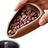 New Wooden Coffee Bean Tray with Black Sprayer Easy to Clean Dosing Cup Set Coffee Lover Gift Espresso Barista Brewing Supplies