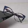 Minimalist Luxury Transparent Glasses Cool Cat Eye Frame Eyeglass Women Men Cool Clear Lens Frame Glasses