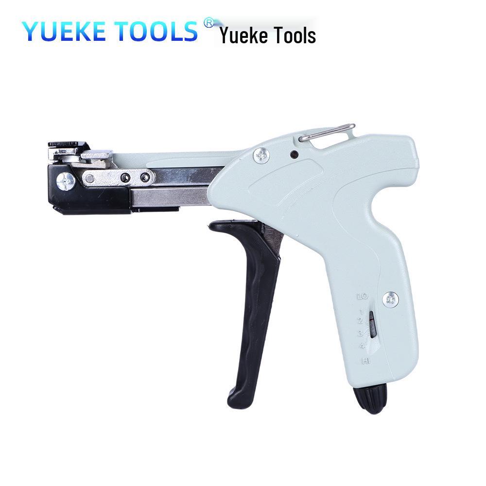 Stainless Steel Self-Locking Cable Tie Gun & Bundling Tool G338 - Tensioner & Labor-Saving Pliers