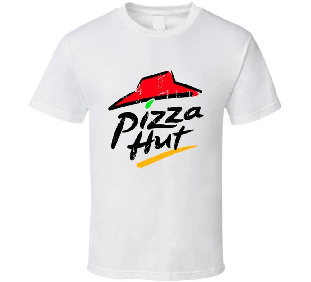 Pizza Hut Fast Food Restaurant Distressed Look T Shirt S