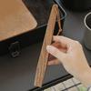 Black Walnut Coffee Stirrer Long Handle Outdoor Camping Pour-over Coffee Stirring Bar Portable Heavy Duty Wooden Mixer Stick Coffee Accessories
